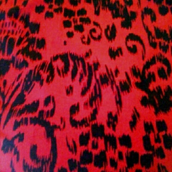 En Focus Studio Red and Black Dress - Picture 10 of 10